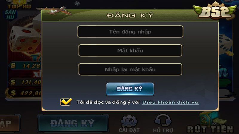 Hướng dẫn đăng ký tài khoản B52club từ a – z cho tân thủ Hướng dẫn đăng ký tài khoản B52club từ a – z cho tân thủ