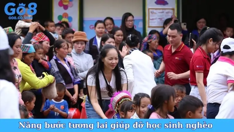 Nâng bước tương lai giúp đỡ học sinh nghèo Nâng bước tương lai giúp đỡ học sinh nghèo